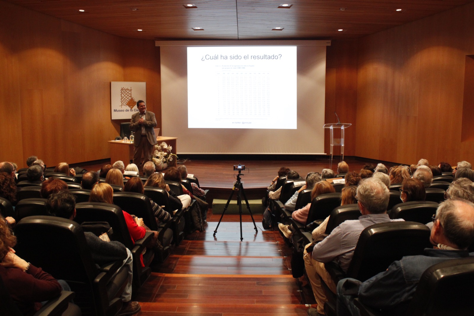 Conferencia en el auditorio