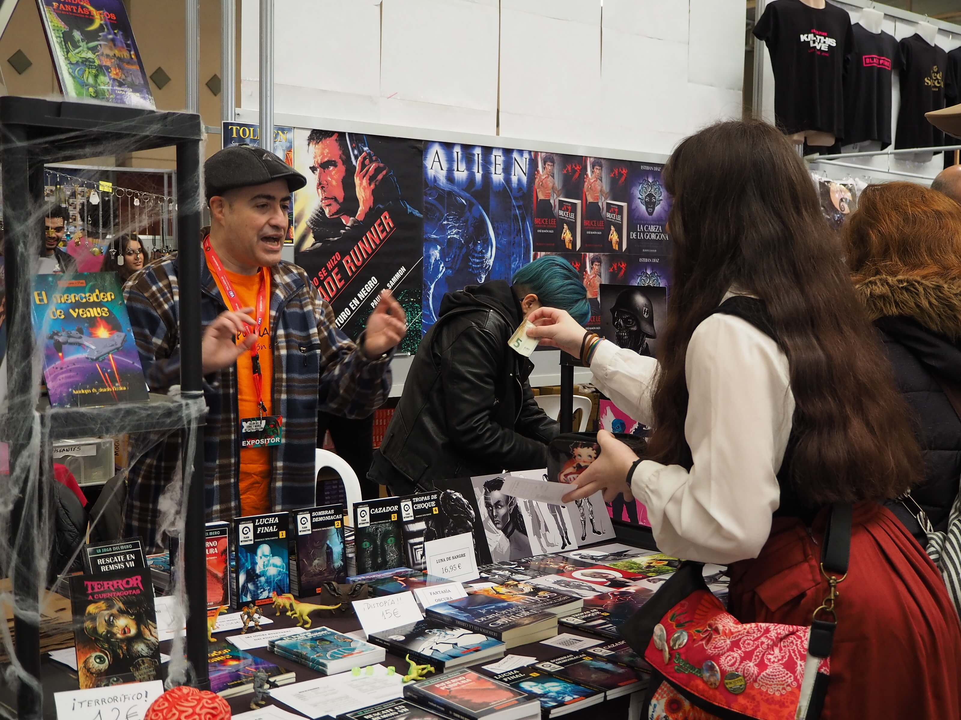 Expositor Salón del Comic de Castilla y León