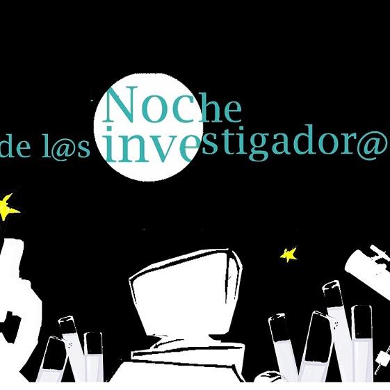 Cartel de la Noche Europea de los Investigadores en Museo de la Ciencia