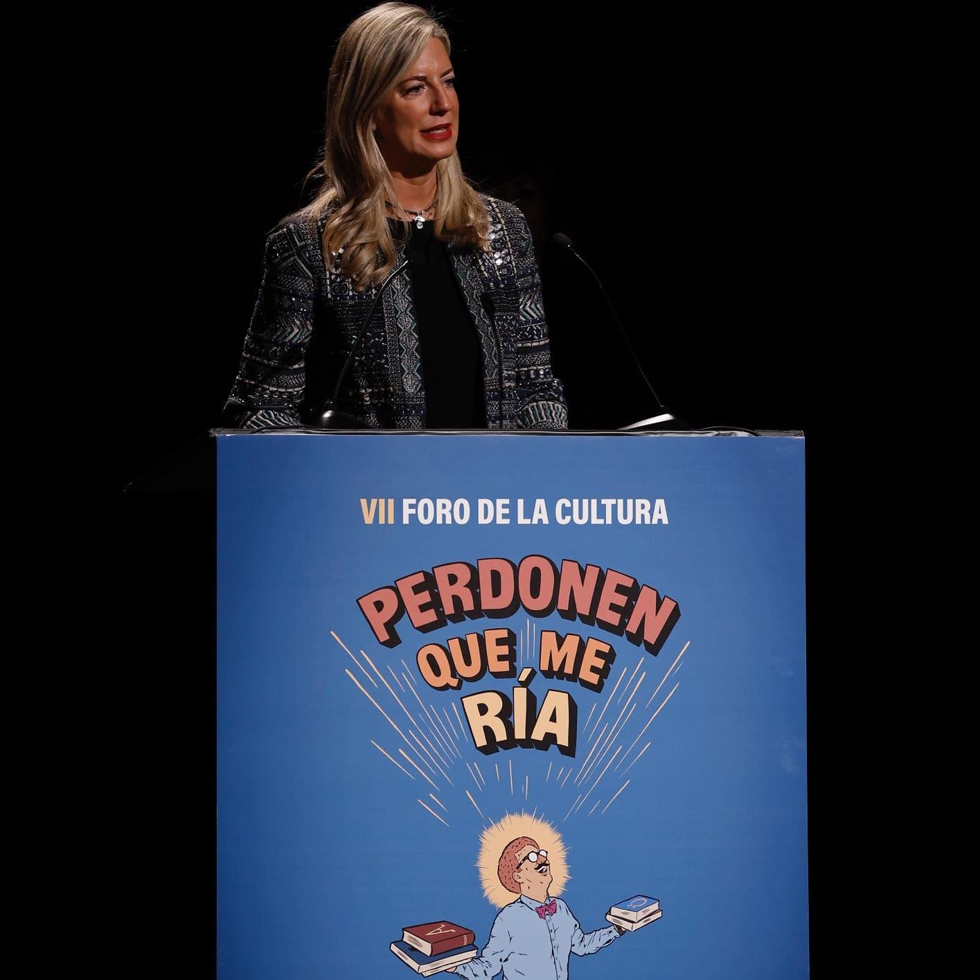 Irene Carvajal inaugura el Foro de la Cultura 2024