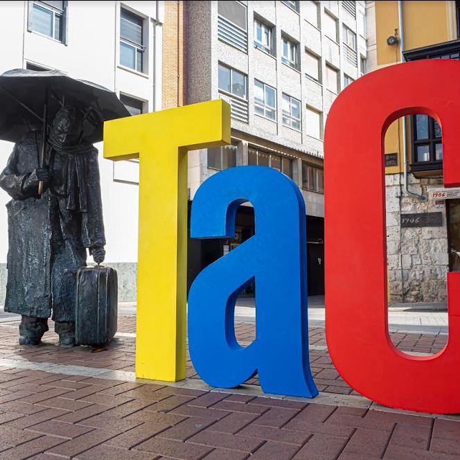 Estatua el comediante en valladolid