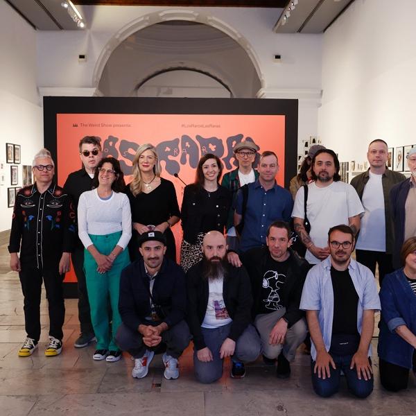 Inauguración exposición los raros