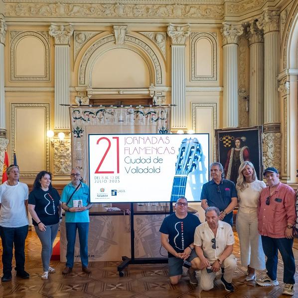 Presentacion 21 Jornadas Flamencas Valladolid 2025