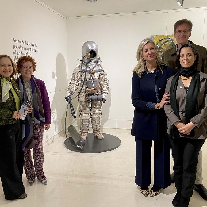 Exposición astronautas museo ciencia