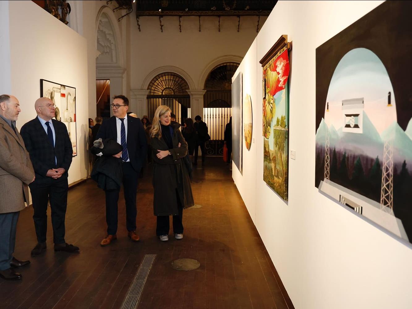 Inauguración del certamen de pintura convocado por ACOR