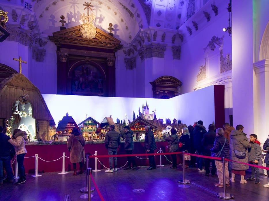 Belén monumental en la Sala de Exposiciones de Las Francesas