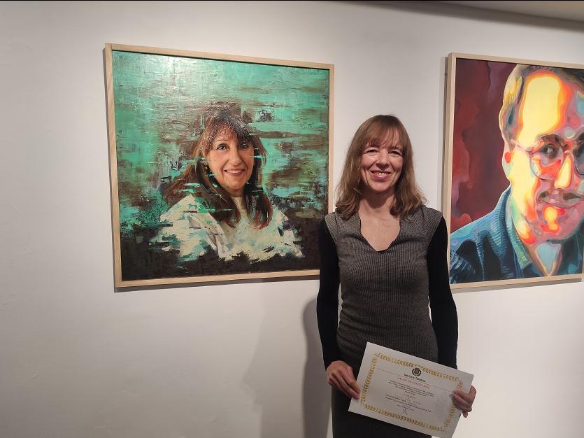 La ganadora del Salón de Otoño 2024, Liane Ruiz