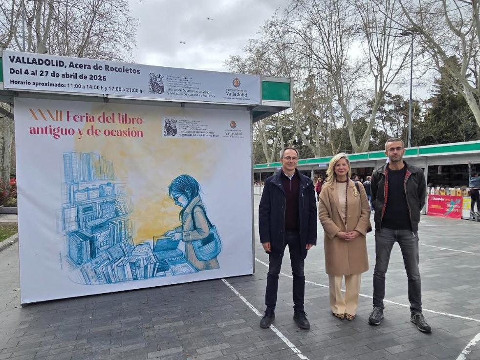 Inauguración feria libro antiguo