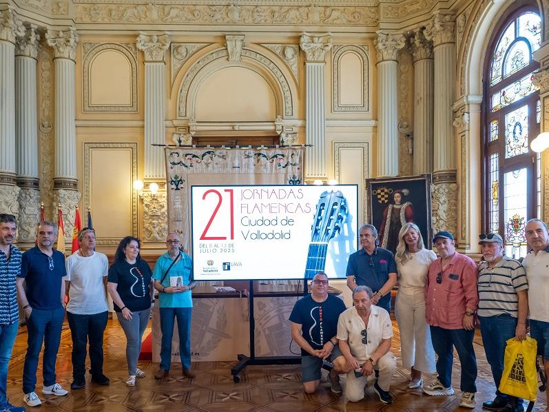 Presentacion 21 Jornadas Flamencas Valladolid 2025