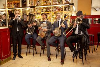 Quinteto de música jazz Barbra Dixie