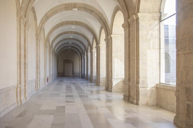 Claustro interior del Museo Patio Herreriano